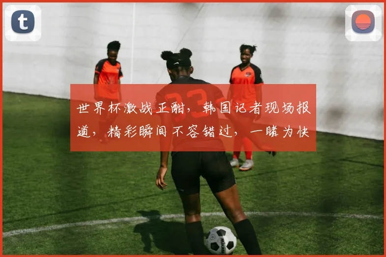 世界杯激战正酣，韩国记者现场报道，精彩瞬间不容错过，一睹为快